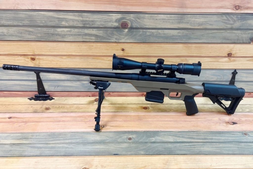 The Beginner's Guide to Choosing Your First Rifle Mossberg-MVP-LC-20'-BBL-Bolt-Action-Rifle-6.5-Creedmoor-FDE-W--NIKON-Scope