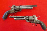 LeMat & Girard Two Barrel Percussion Revolver Serial Number 8121