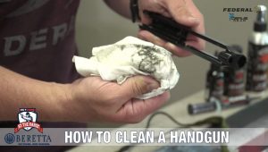 How to Clean a Handgun | At the Range [Video]