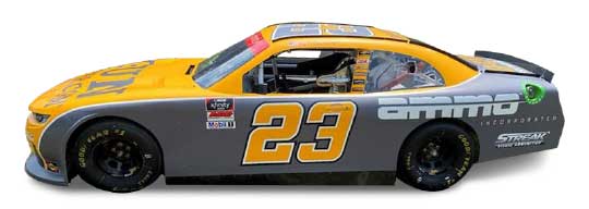 The Our Motorsports No. 23 Chevrolet 