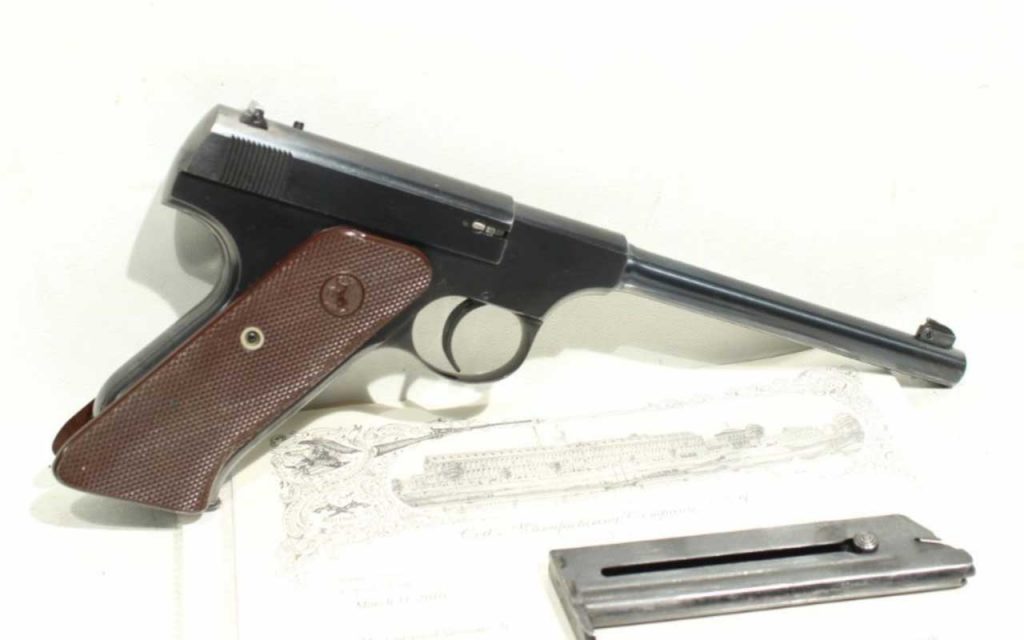 Colt-Woodsman Historical Handguns vintage gun