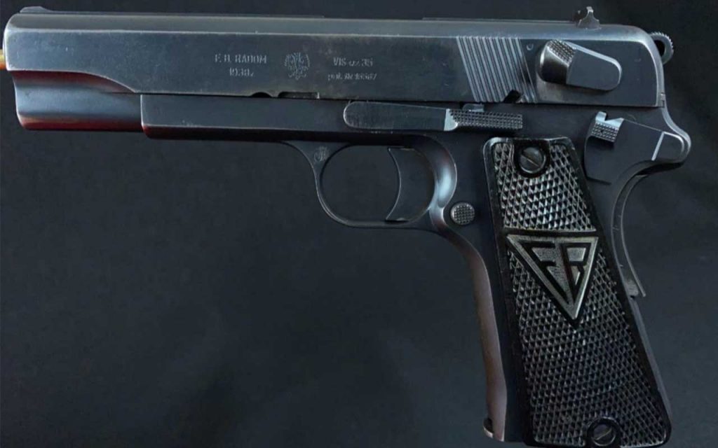 FB-Vis-35-Radom-35 FB Vis (Radom) 35, largely known in the U.S. as a “Radom 35,” is a World War II-era Polish pistol chambered in 9mm