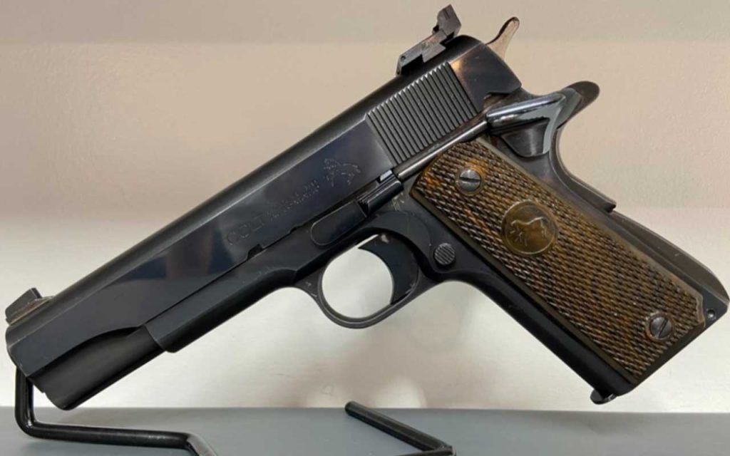 Colt 1911 gun history buff