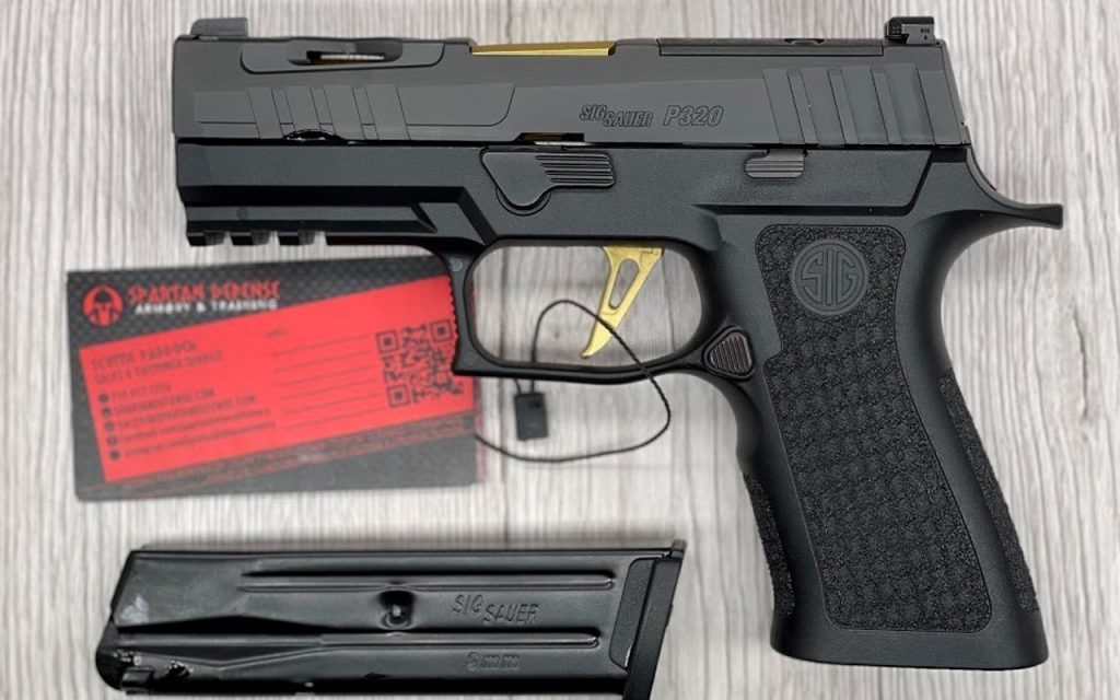 Sig Sauer P320 X-Compact Spectre 9MM - Holiday Gift Guide: 6 Best Handguns for Home Defense