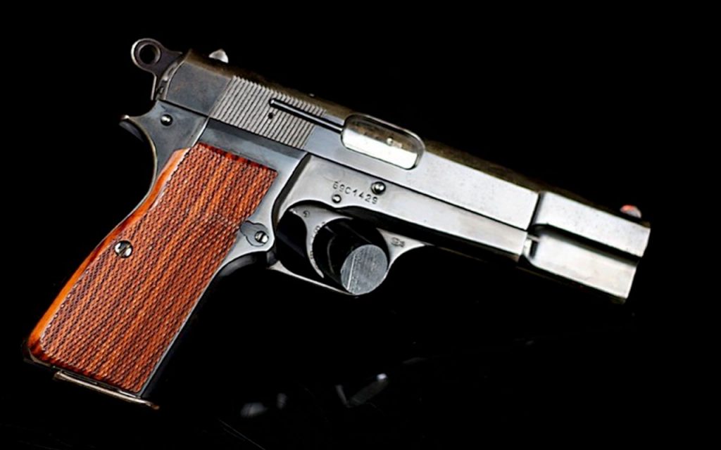 Browning-Hi-Power-9mm - GunBroker : Guns of Red Dawn Movie