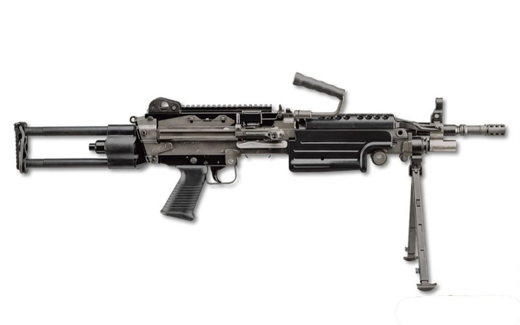 FN M249S 5.56 Para Black 16.1" 30RD w/ Telescoping Stock 46 - GunBroker.com