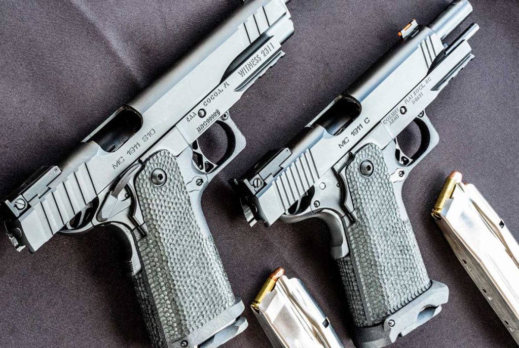 The GunBroker.com Team tested the EAA Witness2311 and the MC 1911 C on the range