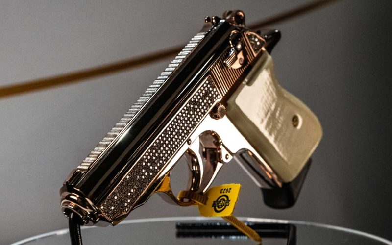 Seattle Engraving Center's Custom Walther PPK: Oasis Diamonds [Video ...