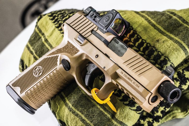 Video - Meet the New FN 510 Tactical 10mm 22+1 Mag Capacity. Buy it on GunBroker.com