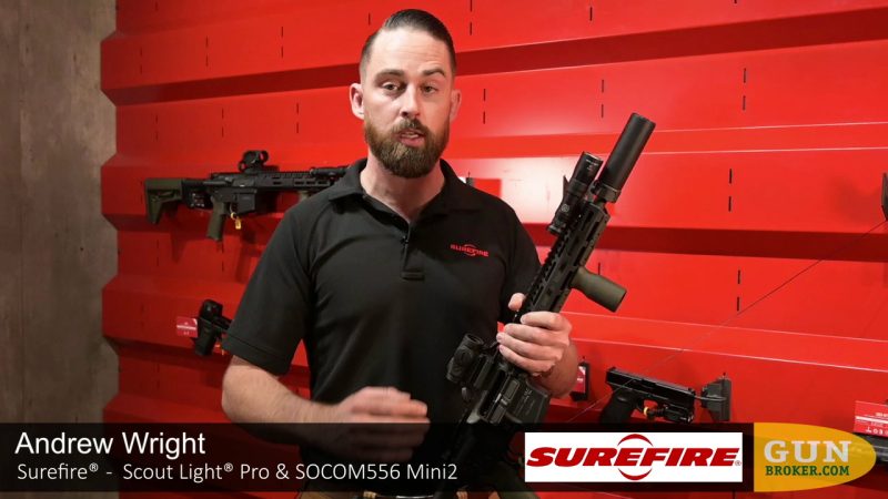 NEW: Surefire SOCOM 5.56 Mini2 Suppressor & Scout Light Pro  [Video]