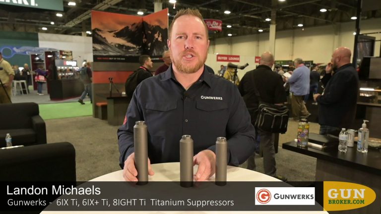 New Gunwerks Titanium Suppressors: 6IX