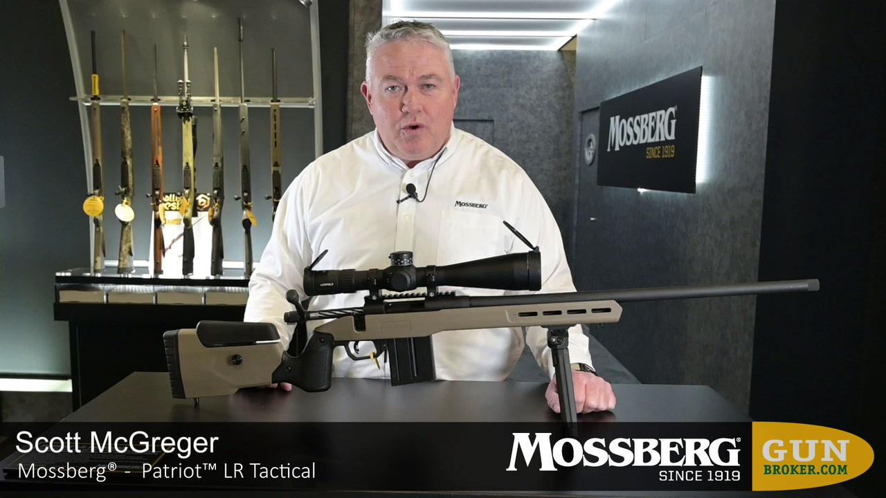 Mossberg Patriot Lr Tactical Bolt Action Rifle For Long Range Fun Video