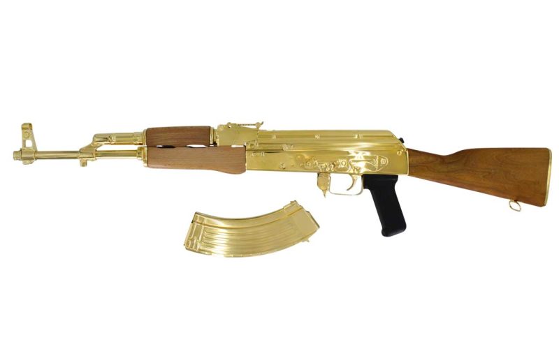 Seattle Engraving Center Gold Plated Century Arms WASR-10 AK-47 [Video ...