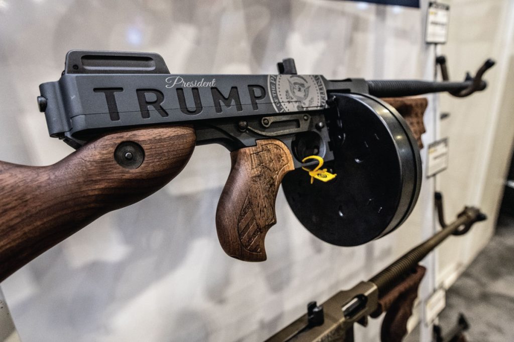 President Trump Edition of the Auto-Ordnance Thompson 1927A-1 .45 Carbine Semi-Automatic Rifle 