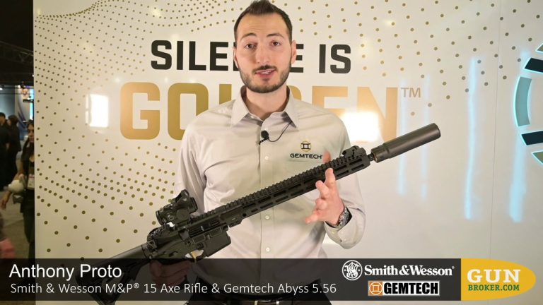 What a Combo! Smith & Wesson M&P15 Axe Rifle & Gemtech Abyss 5.56 [Video]