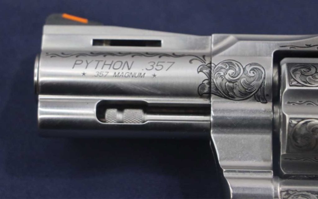 Colt-Model-Python-Revolver-Premier-Grade-ENGRAVED-357-Mag-3-Stag-Grips-GunBroker.com