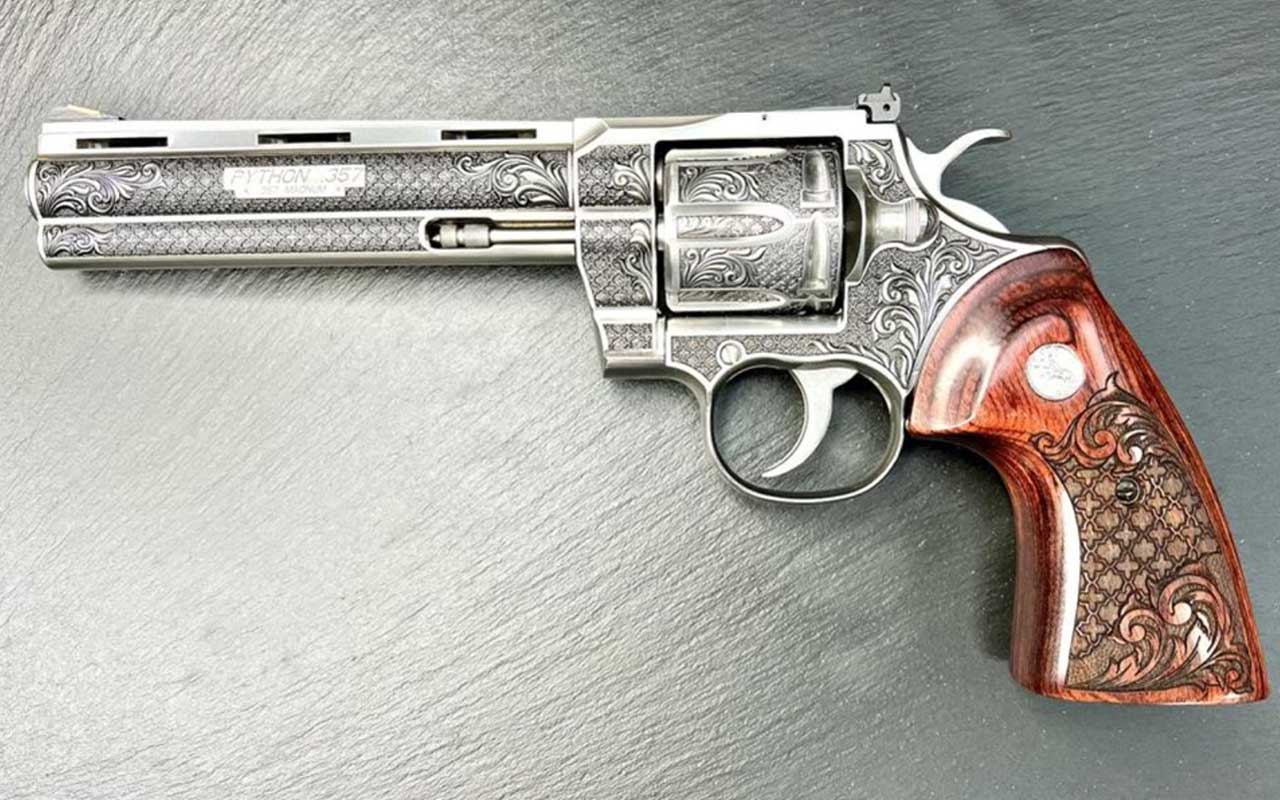 Colt Python Revolver: 10 Incredible Engraving Designs - GunBroker.com