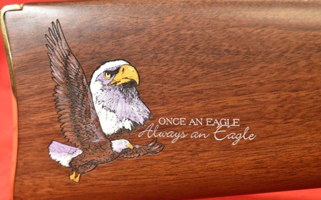 Stock Detail of the Henry Big Boy Eagle Scout Tribute. Find it on GunBroker.com