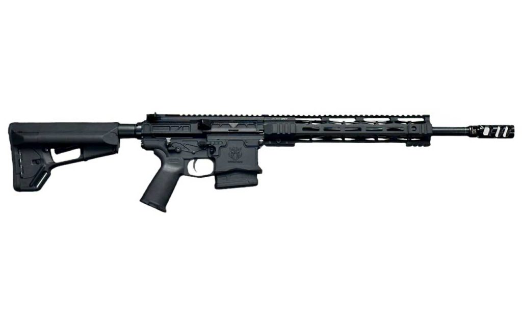 The Jacob Grey JG10 .308 Warthog rifle is designed from the popular Gen 1 Low Profile DPMS LR-308 platform AR-10 rifle. Find it on GunBroker.com