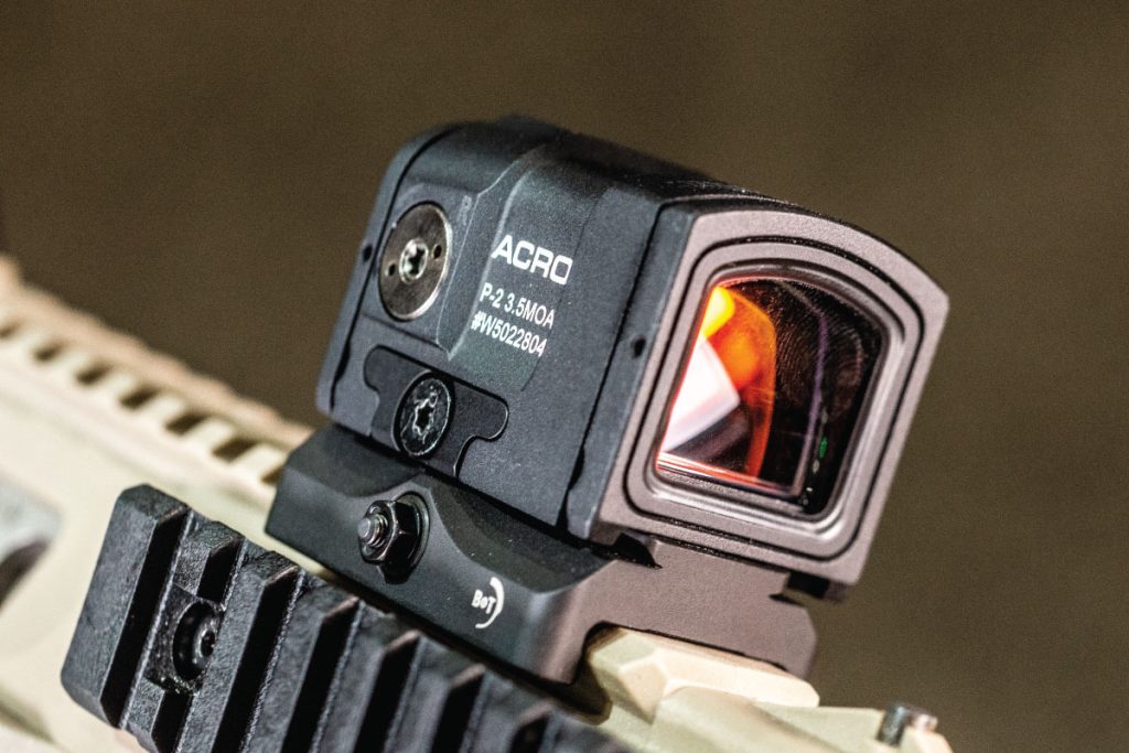 Aimpoint ACRO P-2 Red Dot Reflex Sight & Duty RDS Red Dot Sight [Video ...