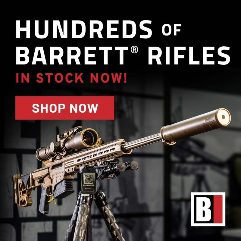 Barrett Rifles in stock - Shop Now