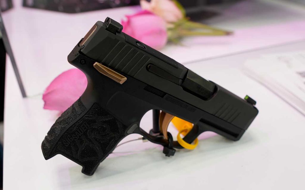 New Sig Sauer P365-XL COMP ROSE- A Great Choice for The New Female Shooter