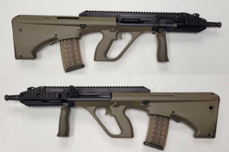 GunBroker.com Item #984435317: Transferable Steyr Qualified Manuf Aug Reg Pack 5.56mm Machine Gun VLTOR. - Part of Top 21 Most Expensive Items Sold on GunBroker.com May 2023