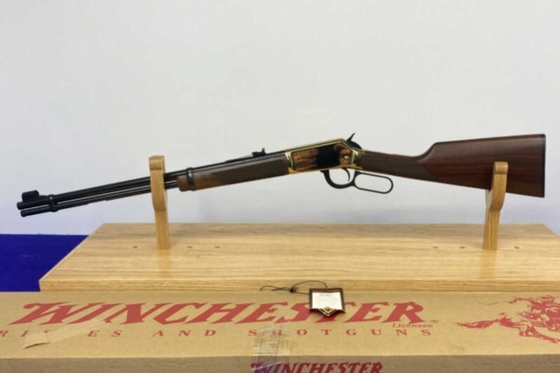 GunBroker.com Item #985168736: Winchester 9422 .22LR Yellow Boy Tradition 20 ½-inch Barrel - Top 25 Items Sold with the Highest Bid Count on GunBroker.com | May 2023 Report