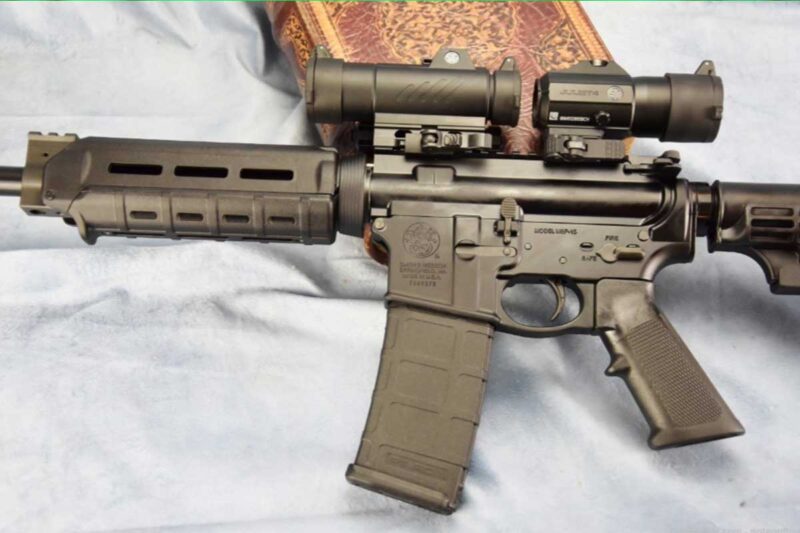 GunBroker.com Item #985682319: Smith & Wesson S&W M&P Sport II 5.56 MLOK with Sig Romeo 7 Optic and 4x Magnifier