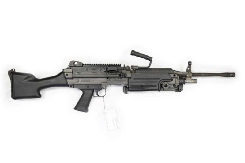 GunBroker.com Item 983263504, FN M249 SAW Belt-Fed 556 Machine Gun