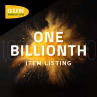 One Billionth Item Listing on GunBroker.com