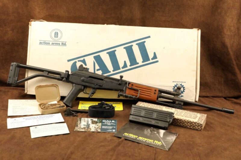 GunBroker.com Item 990168935, Pre Ban IMI Israel Action Arms Magnum Research Galil ARM Model 332 S 7.62, was sold on 6/25/23