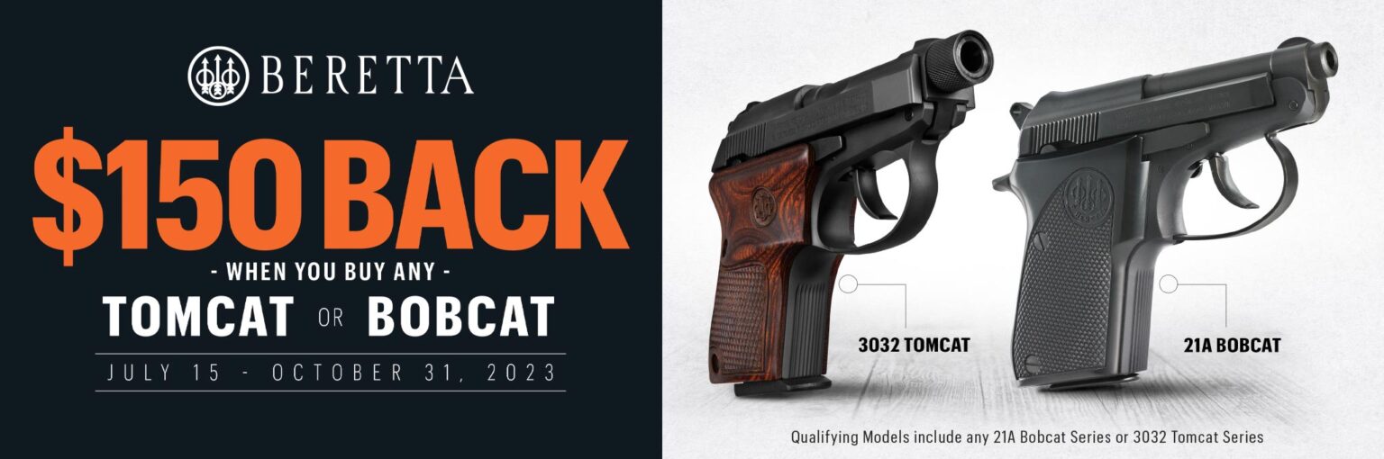 Beretta Bobcat & Tomcat Rebate 2023 Gun Rebates GunBroker