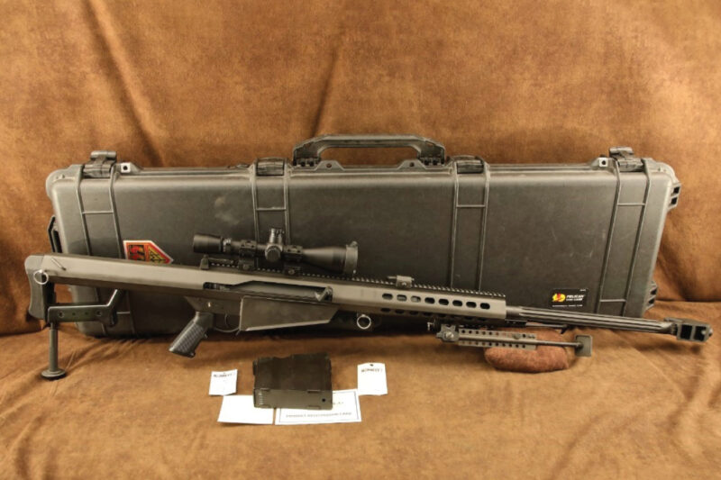 GunBroker.com Item 1005679748, Barrett M82A1 82A1 50 BMG 29 Semi-Auto Sniper Rifle w Case & Scope, was sold on 9/17/23