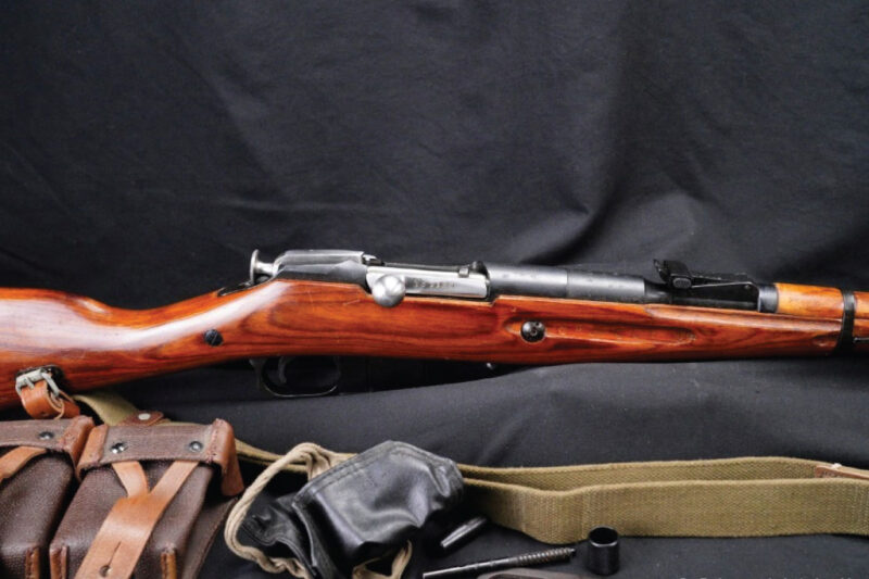 GunBroker.com Item 1004391063, Russian Izhevsk Mosin Nagant M38 7.62x54R Matching Bolt Action Rifle C&R, was sold on 9/17/23