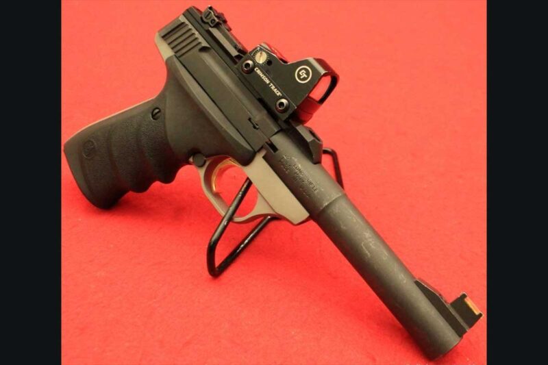 Browning pistol .22 LR Buck Mark 5.5" semi-auto.