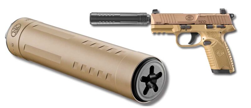 FN Catch 22 Ti Silencer - Image courtesy of FN America
