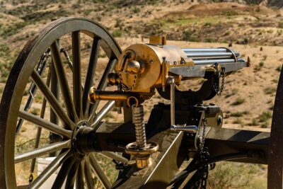 Firing a Gatling Gun | Big Sandy Machine Gun Shoot 2023