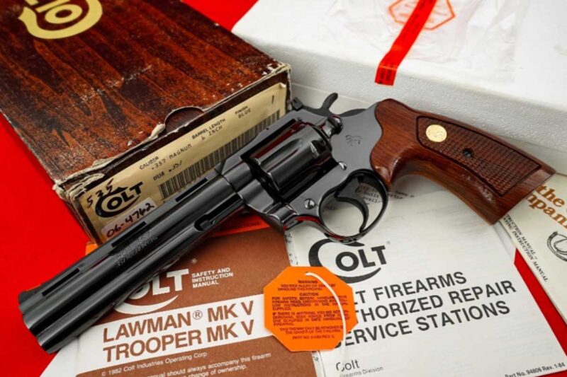 Colt Boa 6" .357 Magnum Revolver, #574 of 1200  - GunBroker.com