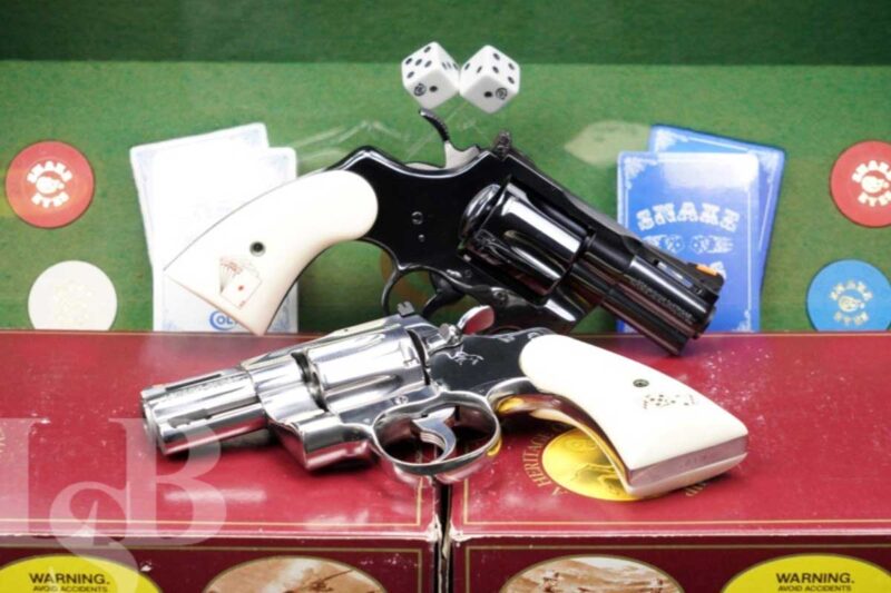 Colt Python Snake Eyes Set 296 of 500 .357 Magnum Revolvers 1989
 - GunBroker.com