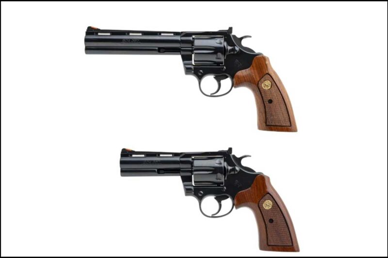 Featured above is a similar set to the Boa Set #187 & #188 - these are the Colt Boa .357 Magnum SN: BOA0097 & BOA0098
