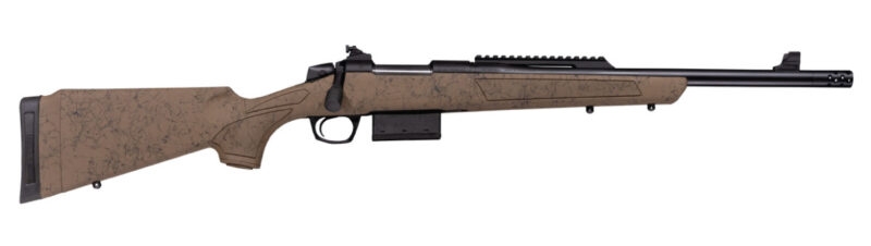 CVA Cascade SR-80 Scout Rifle weighs only 7.3 pounds with an 18-inch barrel. GunBroker.com