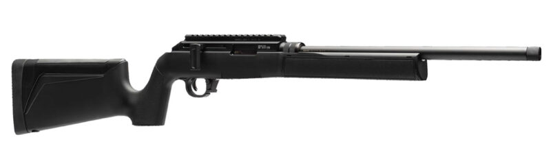Hammerli Arm Force B1 toggle action rimfire rifle, compatible with 10/22 magazines and trigger groups, which provides lots of aftermarket options.