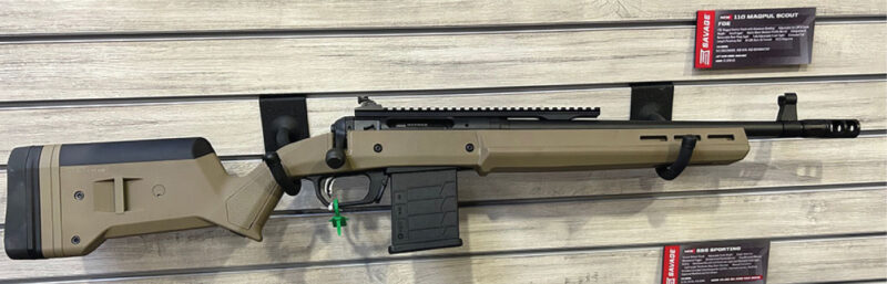 New Release for 2024: Savage 110 Magpul Scout, Now Available on GunBroker.com