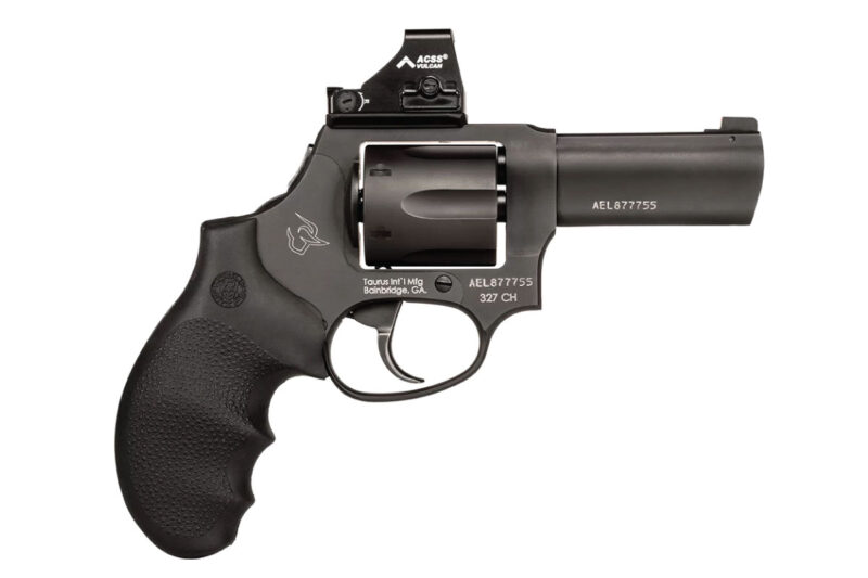 Taurus 327 Defender T.O.R.O.  Everything about this gun screams defensive. GunBroker.com