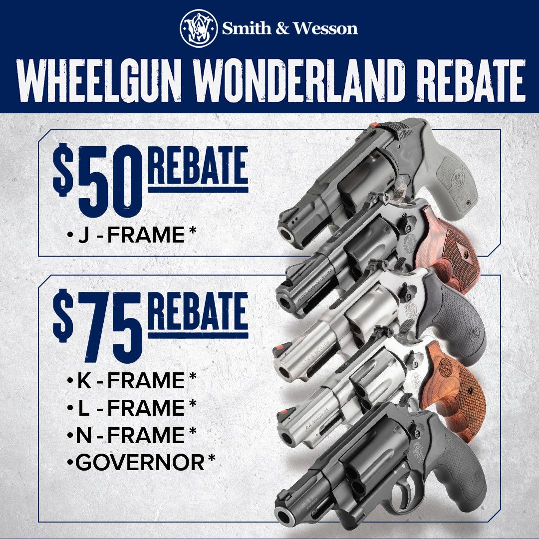 Smith & Wesson Wheelgun Wonderland Rebate 2024 Gun Rebates GunBroker