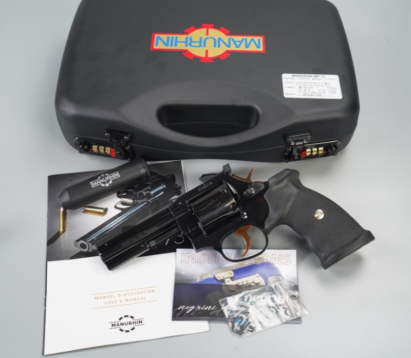 GunBroker.com Item 1036076541, Factory New French Manurhin MR73 Sport 4" .357 Mag Revolver was sold on 2/25/2024