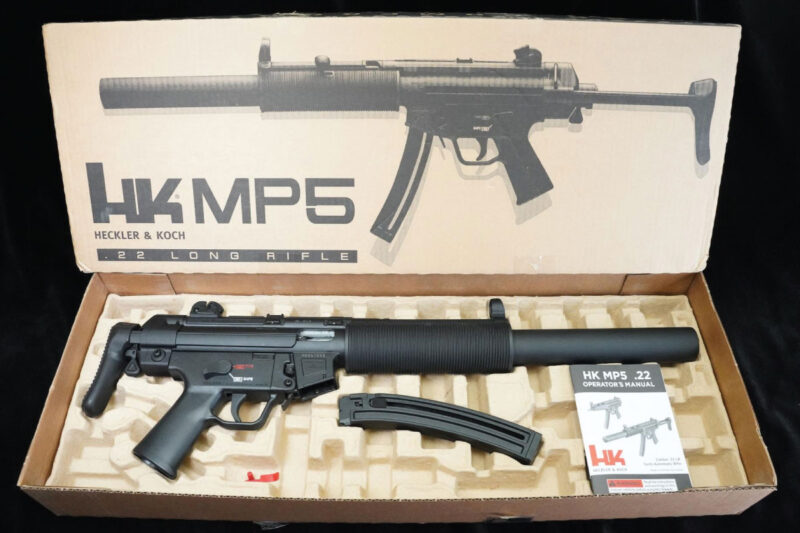 GunBroker.com Item 1031794577, Heckler & Koch (H&K-HK) MP5 22LR 16.1" H&K-HK MP5 +ORIG BOX was sold on 2/1/2024