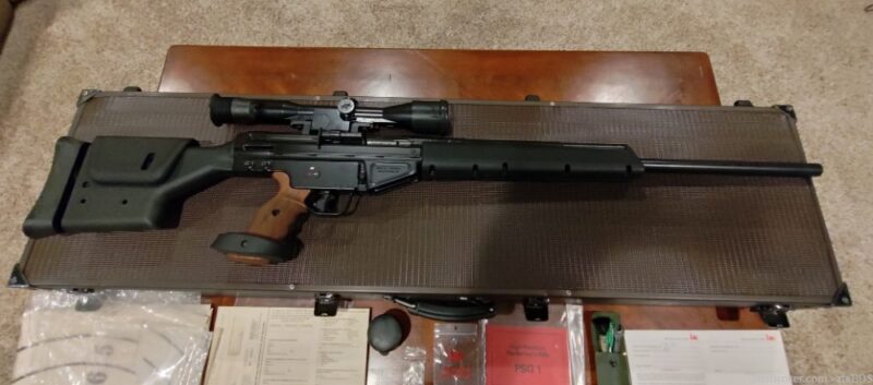 GunBroker.com Item #103701040, HK Heckler & Koch PSG1 Sniper .308 | 7.62 x 51 - NATO H&K GSG9 PSG 1 was sold for $42,222.00 on 3/1/2024