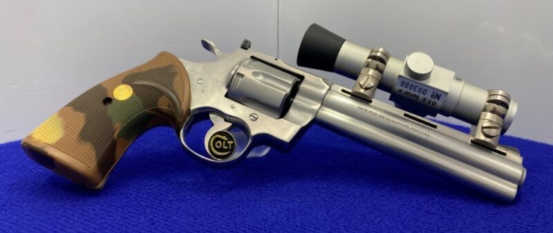 GunBroker.com Item #1038073771, 1989 Colt Python .357 FAREWELL GIFT TO COLTS PRESIDENT Only One Produced was sold for $29,999.99 on 3/24/2024
